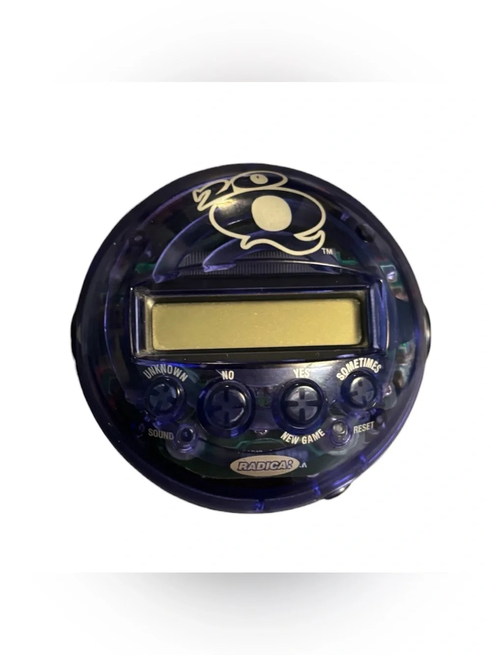 20Q - 20 Questions Electronic Hand Held Game Vintage 2005 Radica Tested & Works